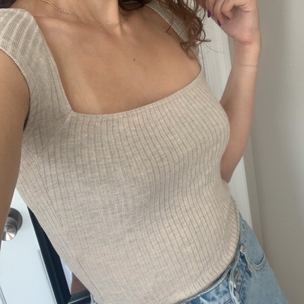 Reformation Bardot Top